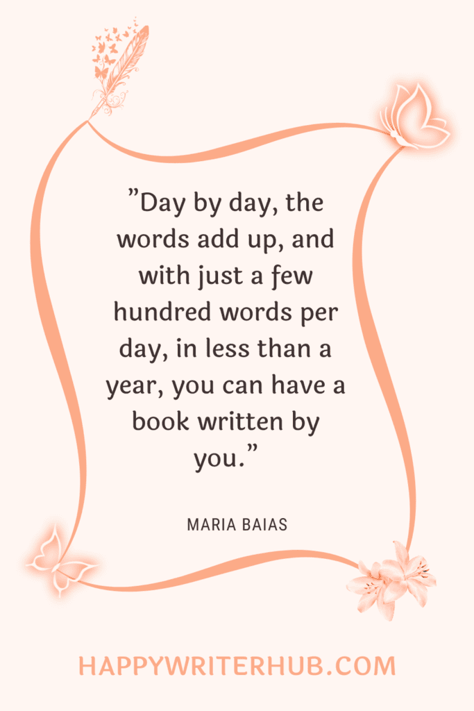 write a book with a full-time job - writing consistently to be a successful writer