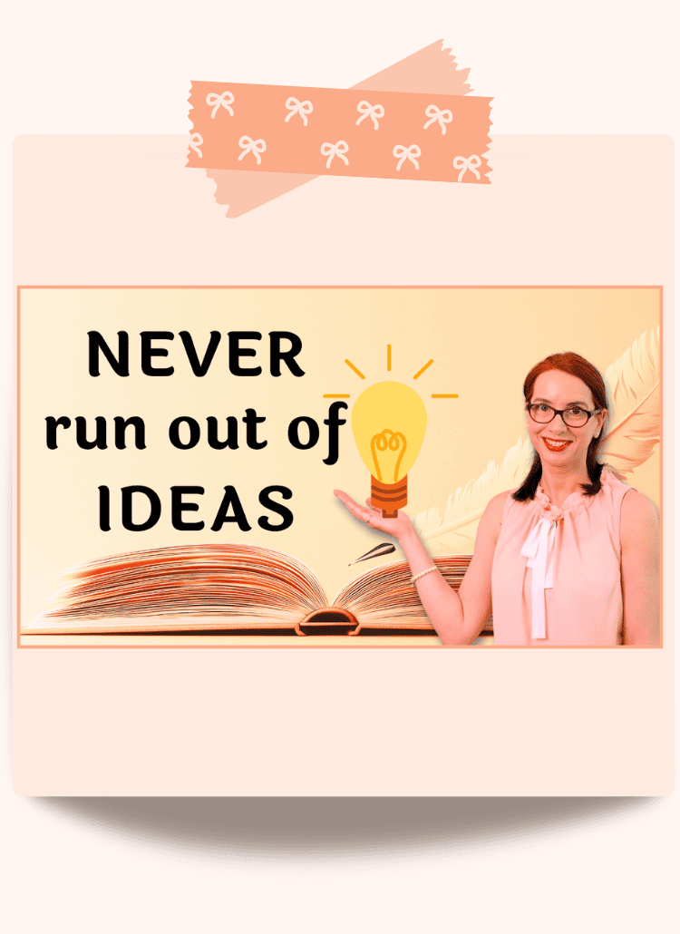 How to get book ideas - creative inspiration for authors