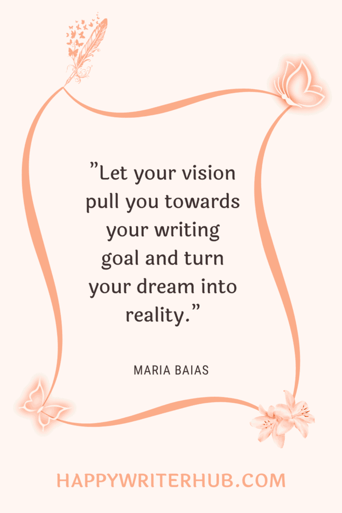 Write when you don't feel like writing to achieve your writing goal