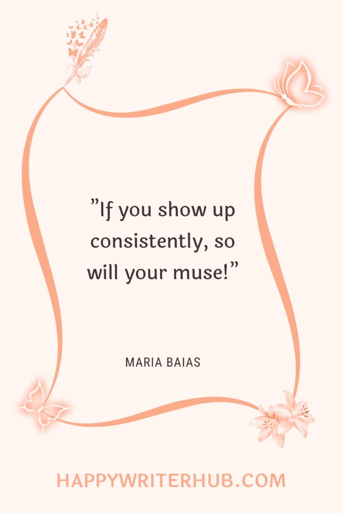 Writing first thing in the morning to welcome the writing muse