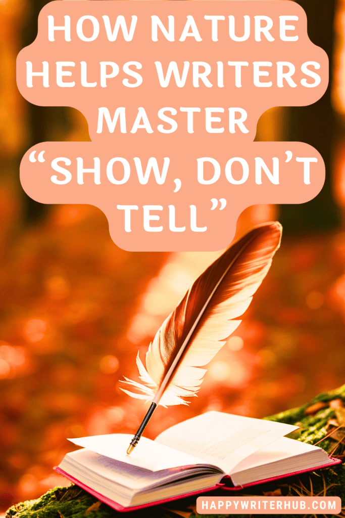 Writing inspiration from nature - how nature helps writers master show don't tell