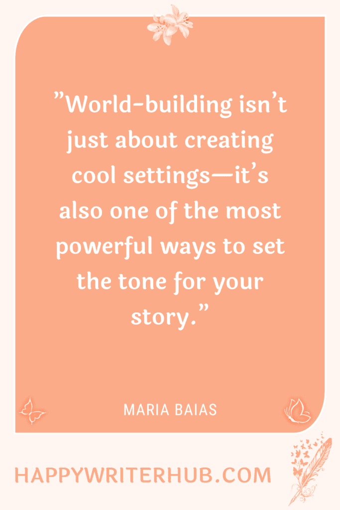 How movies inspire world-building for your novel