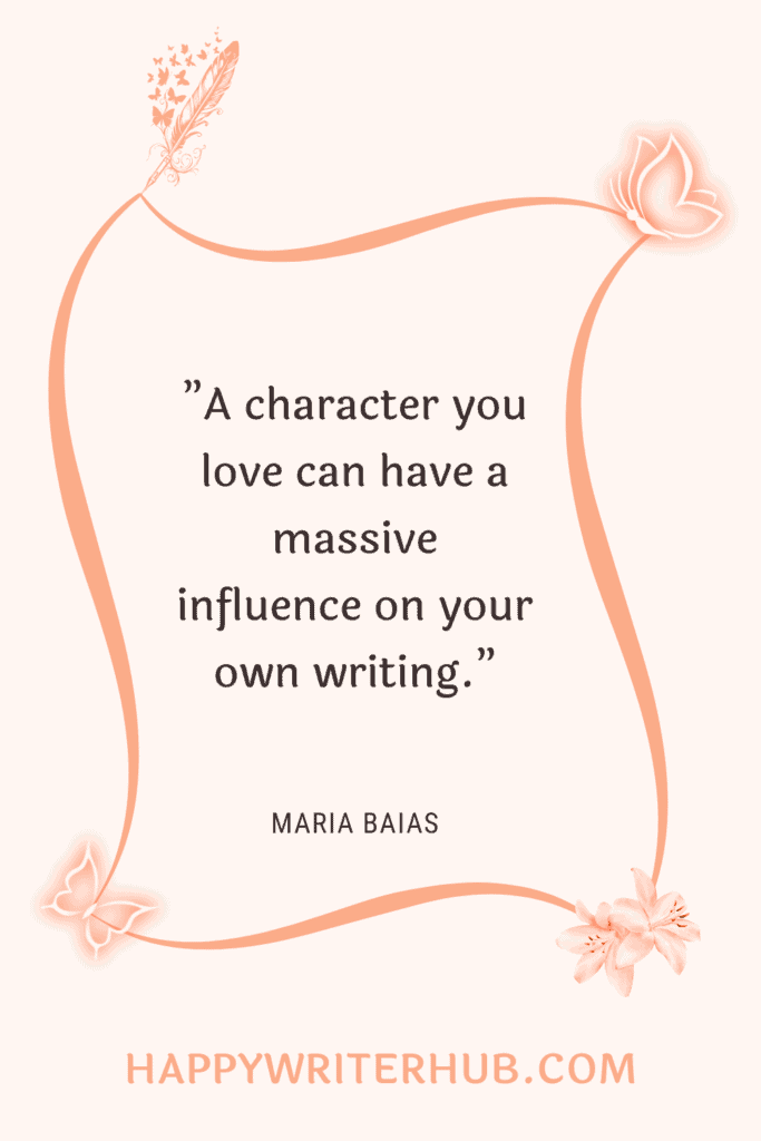 Writing inspiration from movies for character arcs development