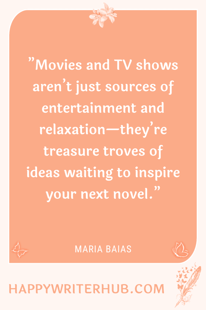 Writing inspiration from movies for your next novel