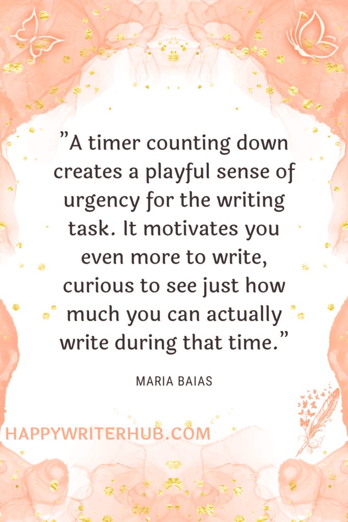 How to write faster by using writing sprints and the Pomodoro Technique for writers