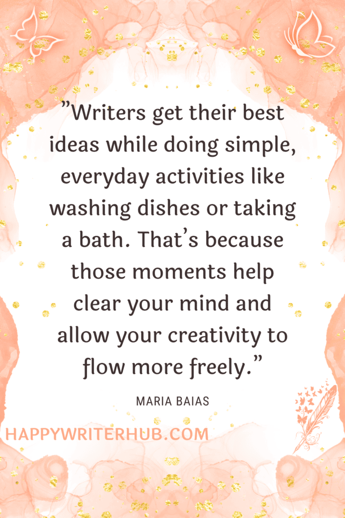 Get book ideas when you clear your mind