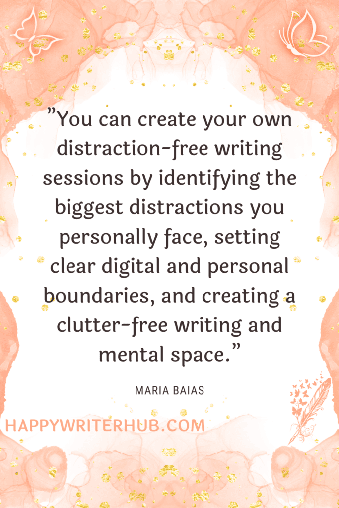 Identify and remove the biggest obstacles to your creativity