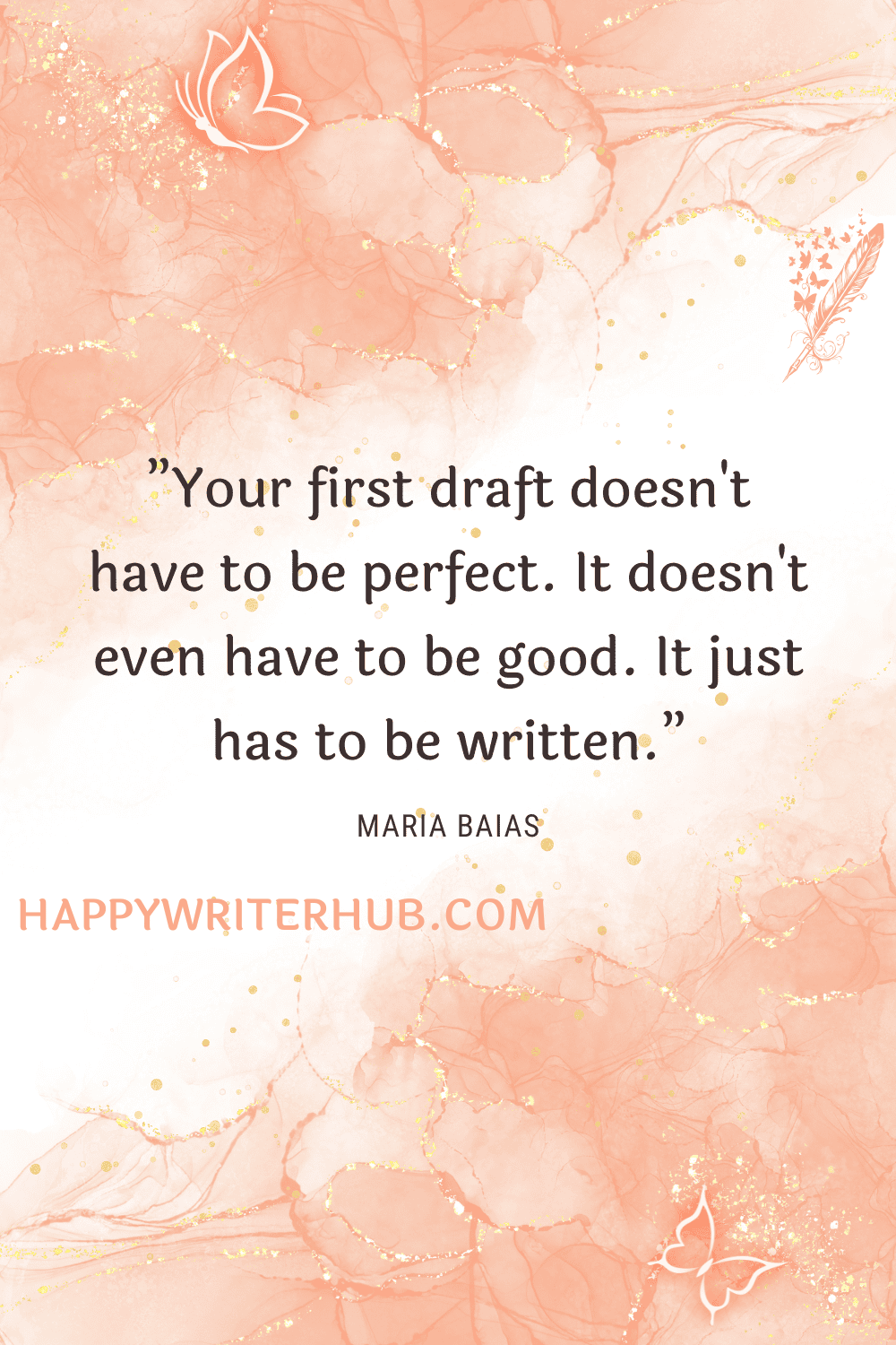 First Draft Motivation Every Author Needs to Hear