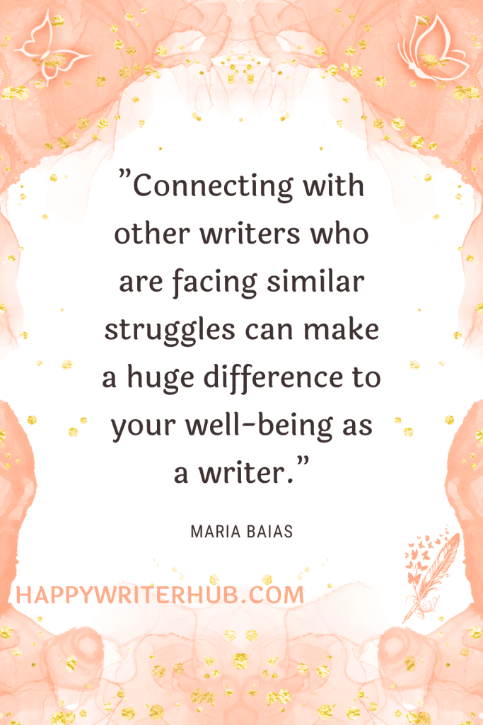 Why Writers Need Other Writers