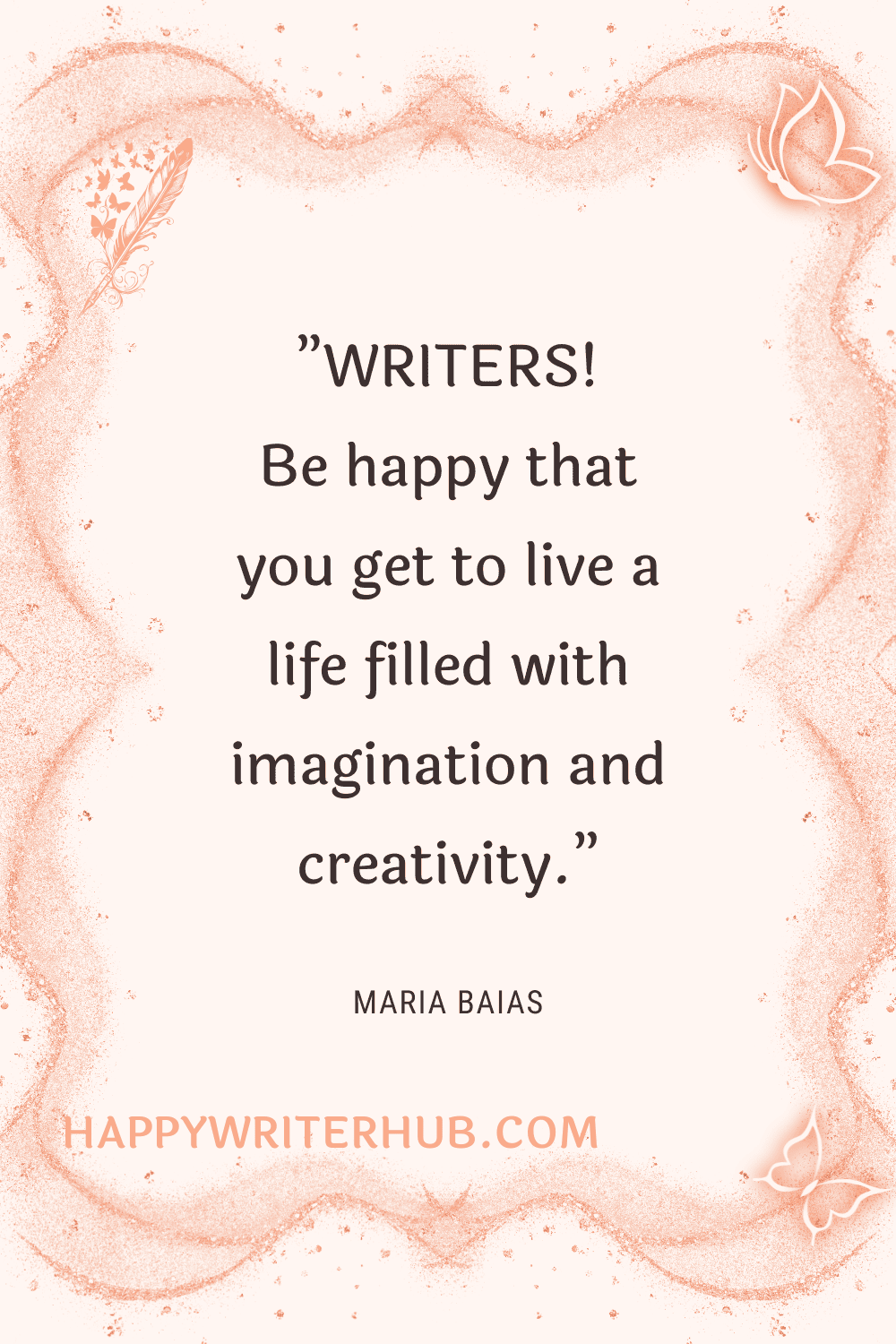 Celebrate the Creative Life of a Writer