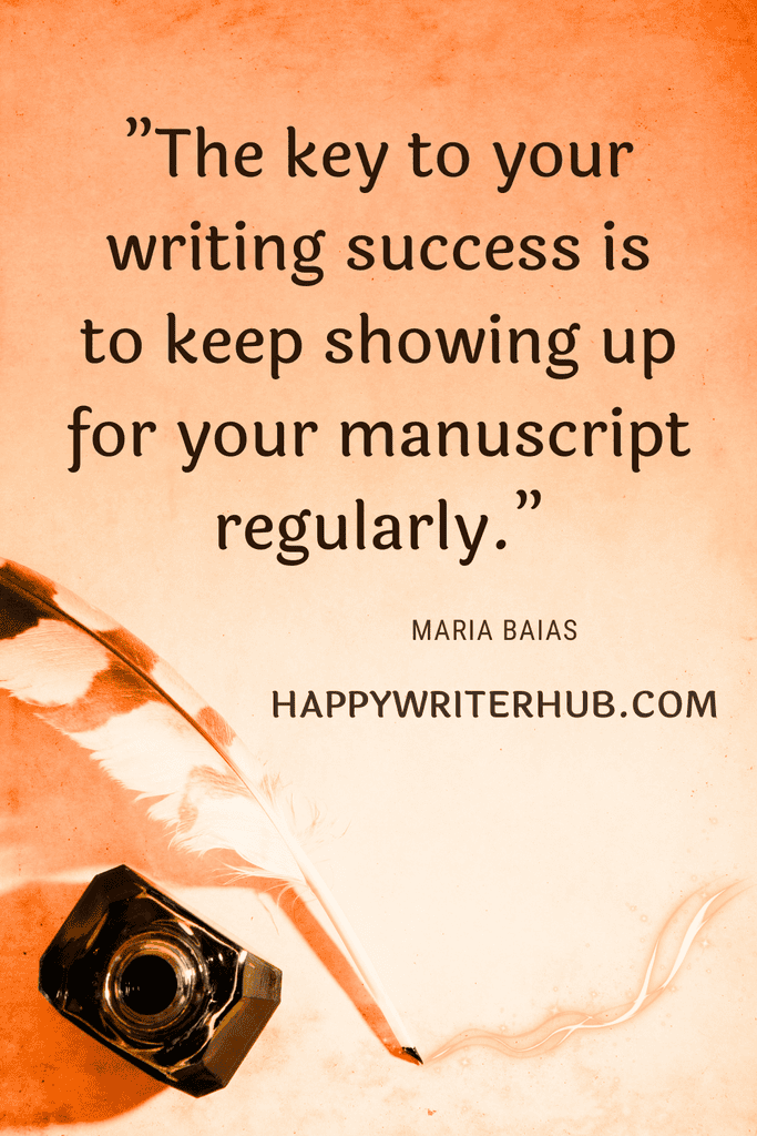 Writing Motivation to Keep Showing Up for Your Book