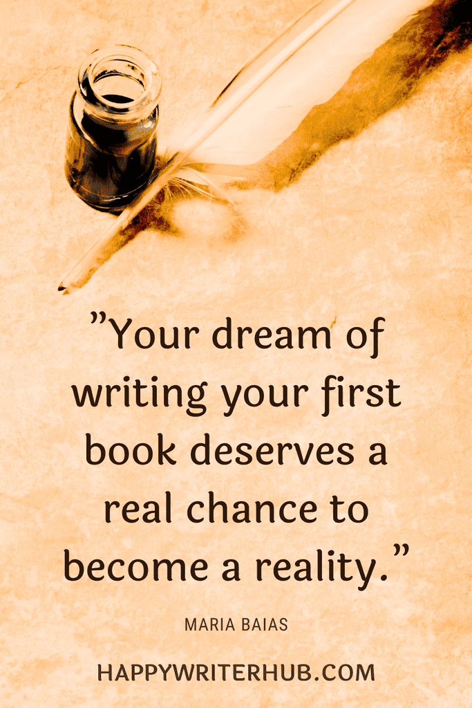 Your Dream to Write Your First Book Deserves a Chance