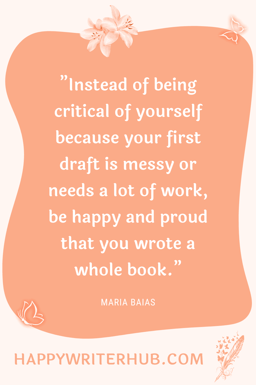 First Draft Encouragement for New Writers